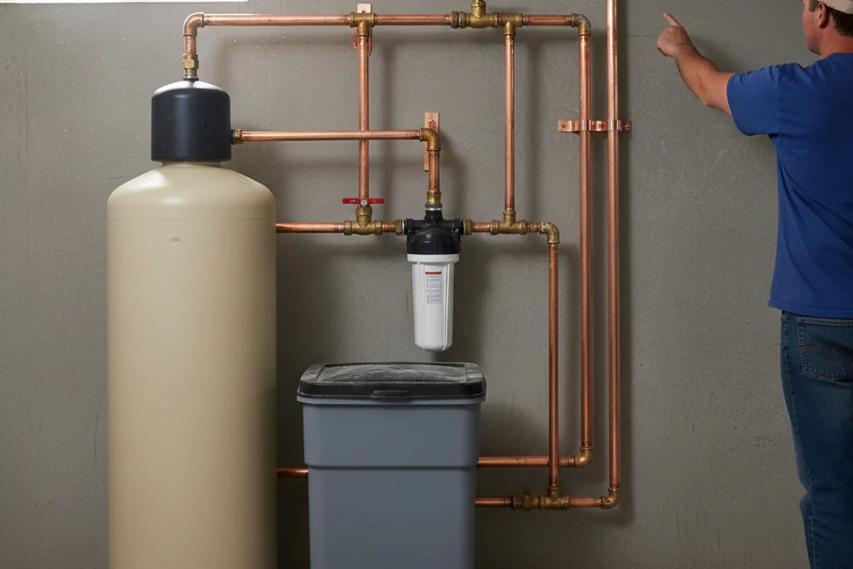 Whole-house water treatment system installed in Manheim